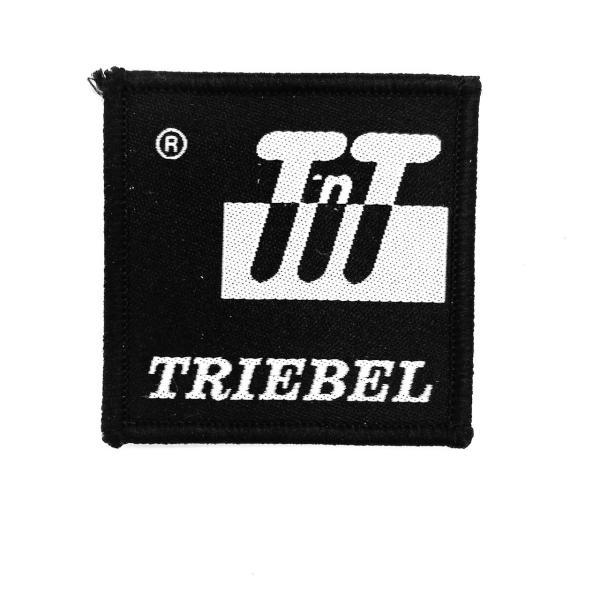 T'n T Triebel Patch /Gewebt - schwarz-weiß