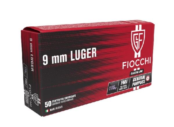 FIOCCHI 9mmLuger VM 115 grs