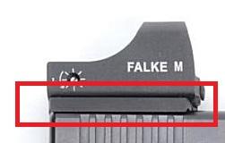 FALKE Optik Montageplatte Falke M