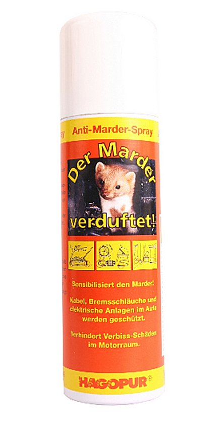 Falle/Vertreibungsmittel Anti Marder Spray Hagopur