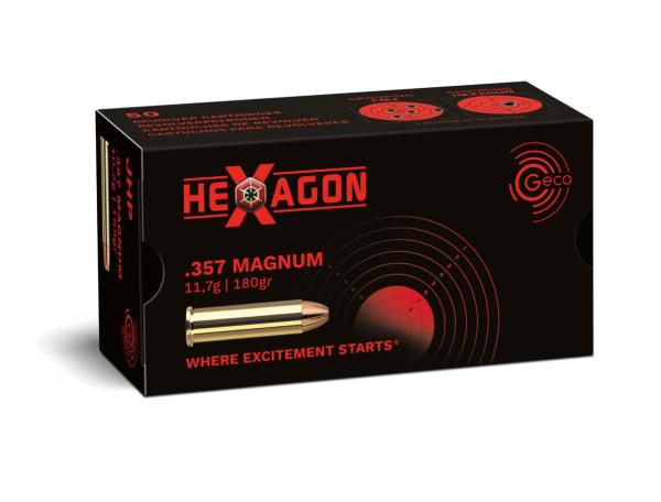 GECO .357Mag HEXAGON 180grs/11,7g