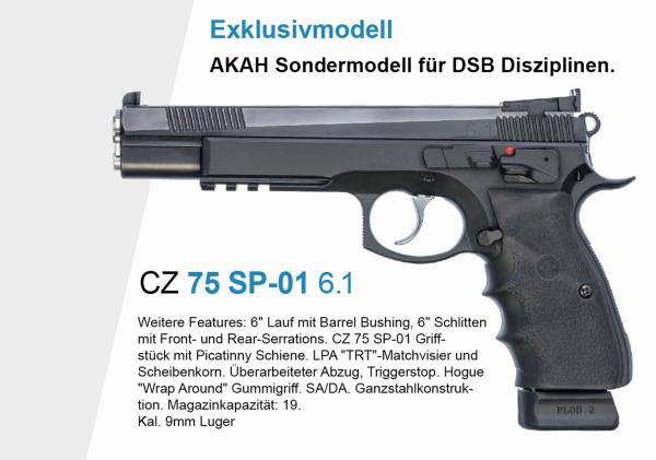 CZ BRÜNNER Mod. CZ75 SP-01 6.1 -6'